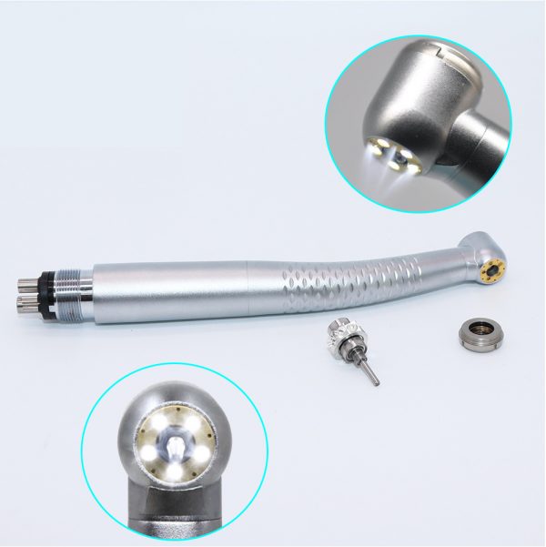 High Speed Turbine Dental Handpiece with 5 lamps LED Light for dental unit - Image 3
