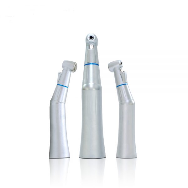 E-type Push Button Dental Led Contra Angle Handpiece Dental Low Speed with Internal Spray