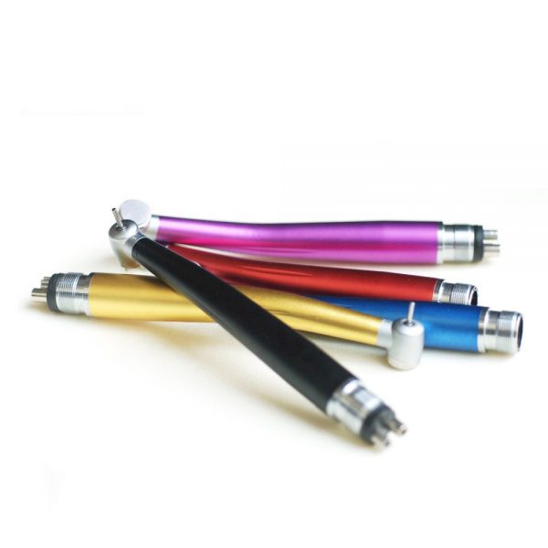 Colorful Push Button Turbine High Speed Dental Handpiece with Ceramic Bearing Rotor - Image 3