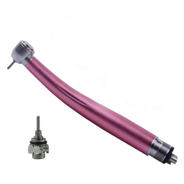 Colorful Push Button Turbine High Speed Dental Handpiece with Ceramic Bearing Rotor