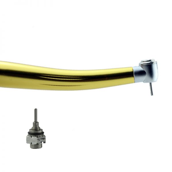 Colorful Push Button Turbine High Speed Dental Handpiece with Ceramic Bearing Rotor - Image 4